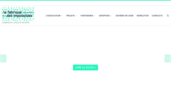 Desktop Screenshot of lafabriquedesimpossibles.com